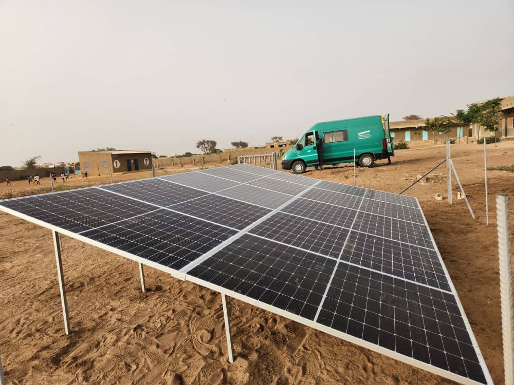 Alimentation électrique solaire